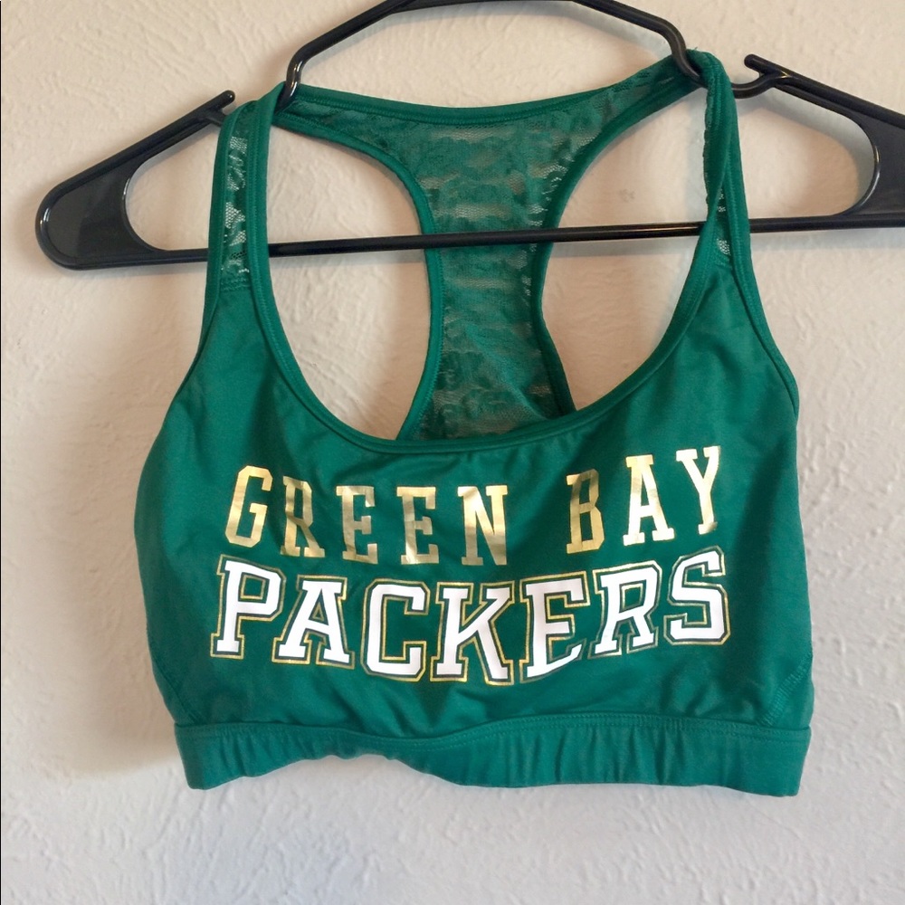 VS PINK Green Bay packers sports bra